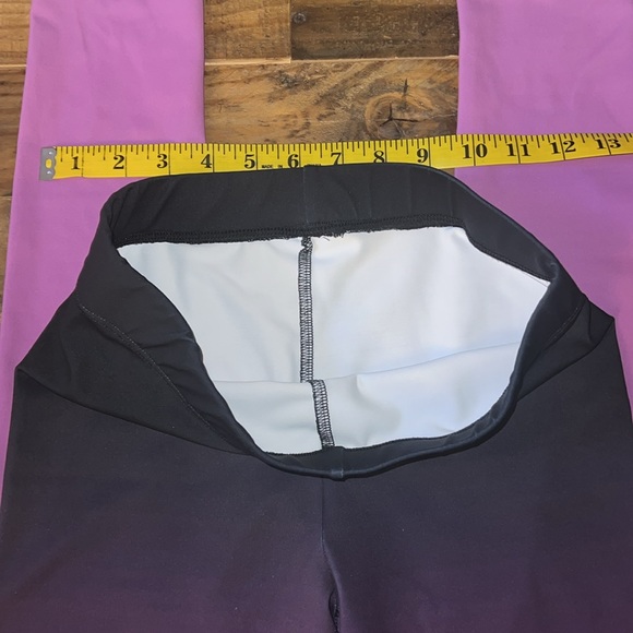 Purple Ombré Leggings - Picture 3 of 7